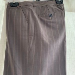 Banana Republic Pants Brown Stripe
